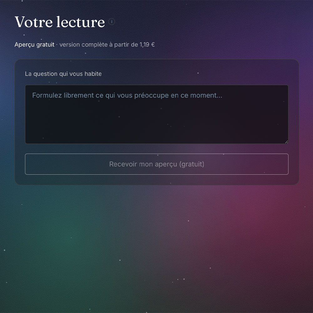 Interface conversationnelle de l'agent IA Filigrane